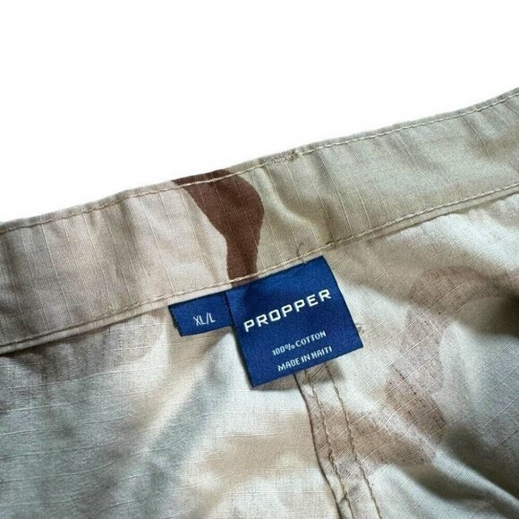 Propper Desert Camo Cargo Pants Men XL/L Army Military streetwear baggy relaxed - Picture 6 of 13